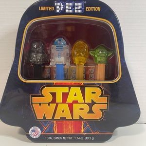 Sealed! STAR WARS Limited Edition Pez Tin Darth Vader